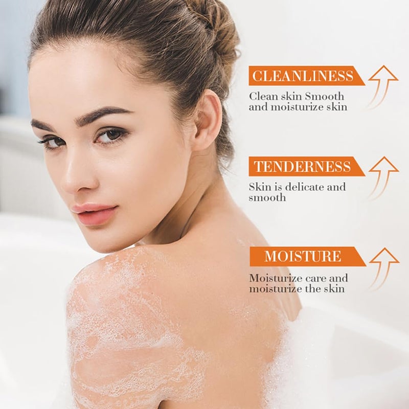 BEUKING Coconut Soap Bar for Face & Body, Handmade Washing Exfoliating Bar, Moisturizing Oil Control Mild Nourishing Removing Body Dirty Cleaning Pore for Women Men Skin Care - Image 3